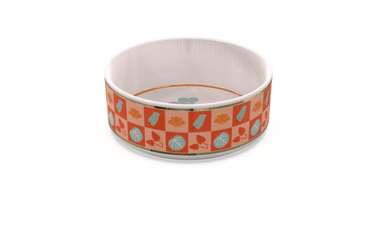 Seagrape Mosaic Bowl