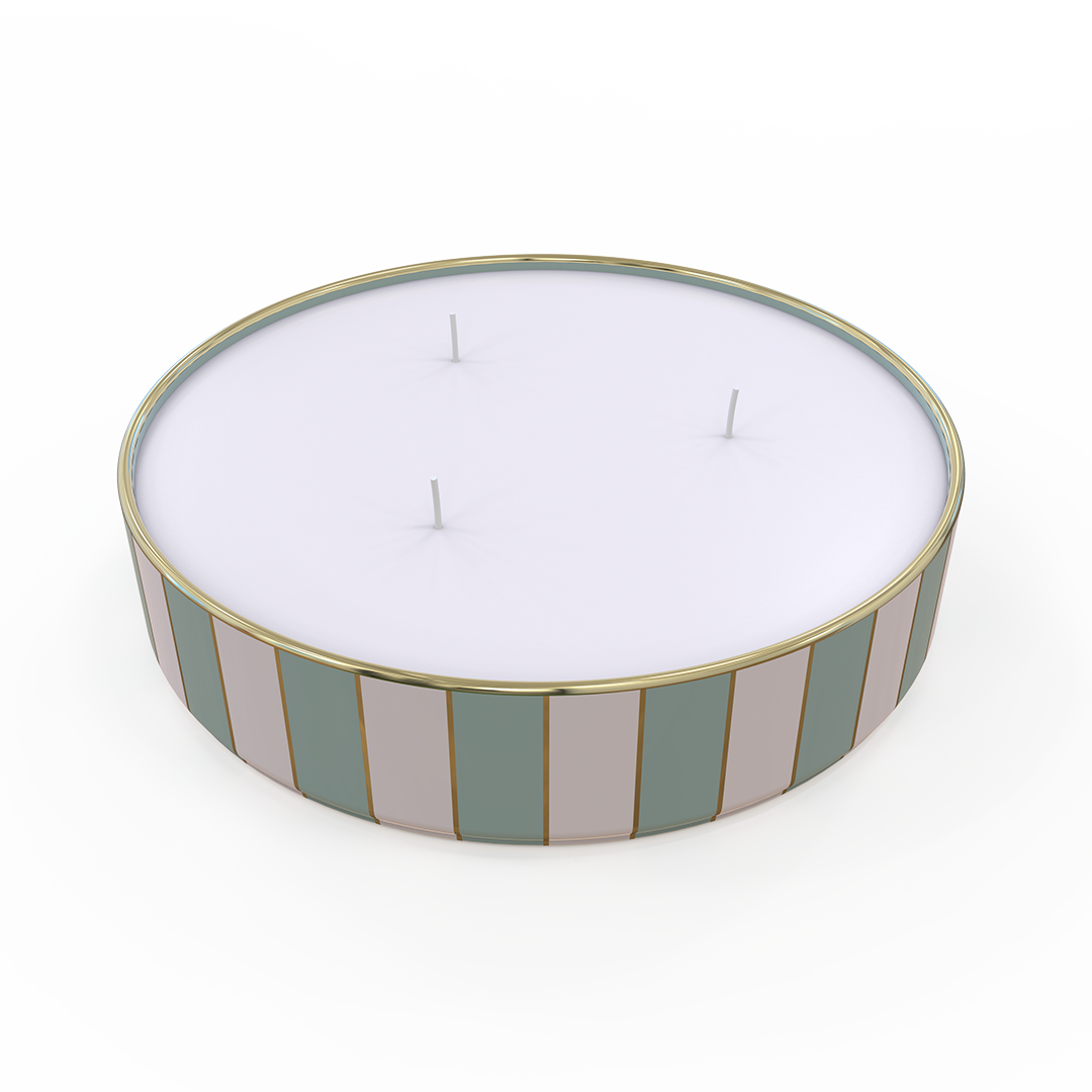 Shoreline Stripes Candle