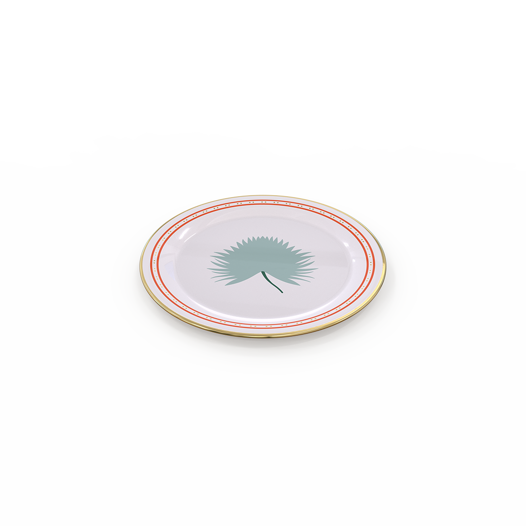 Palm Radiance Side Plate